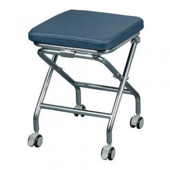 Greeloy® Portable Foldable Dentist Stool SUS304 Stainless Steel Frame with the Carry Bag GU-P103