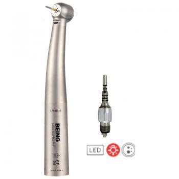 Being®Titanium High-Speed Air Turbine Dental Handpiece Lotus 302PBQ-KTC with LED Quick Coupling 106KE